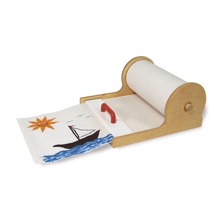 Table-Top Paper Holder with Cutter (holds 16 1/2 paper roll)