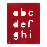 Lower Case Alphabet