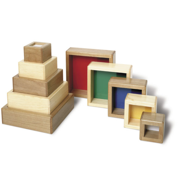 Wooden Stacking Tower Tag Toys, Wooden Stacking Boxes Toy
