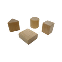 Hardwood Shape Sorting Cube